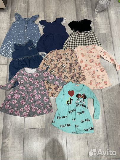 Пакет вещей для девочки 98-110