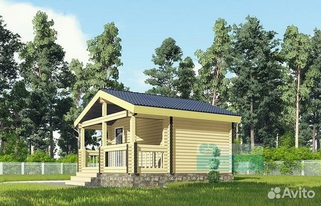 Спб- Баня из бруса, сруб