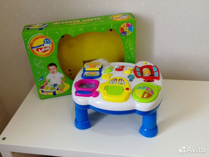 Развивающий стол игровой центр mommy love