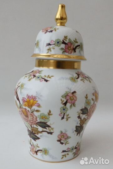 Ваза с крышкой. Фарфор. KPM. Германия. 1970
