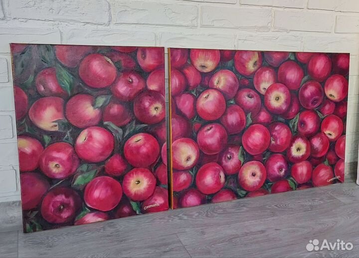 Картина маслом на холсте 