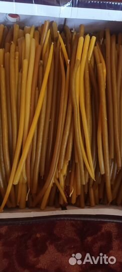 Свечи церковные цена за всю коробку на фото