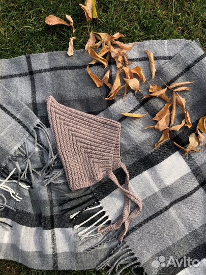 Детская шапочка гномик эльф меринос 46 см