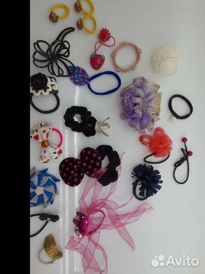 Резинки для волос пакетом