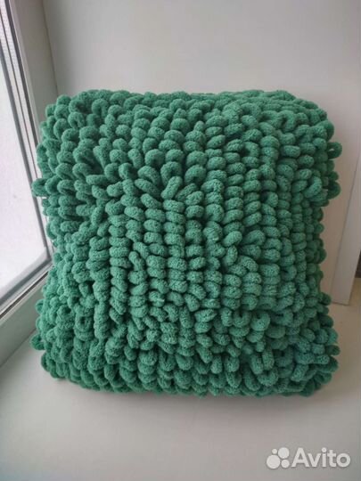 Плюшевая подушка Барашек ручной работы