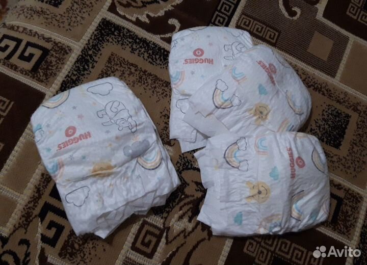 Подгузники huggies elite soft 0, от 0 до 3.5 кг