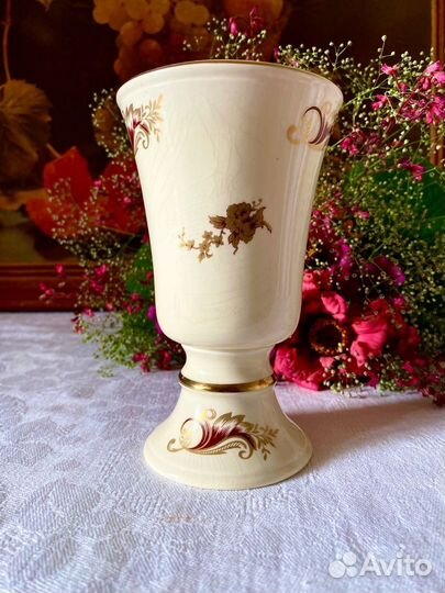 Антикварные фарфоровые кубки/вазы. Англия