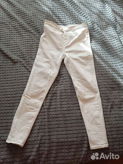 Джинсы белые 48-50