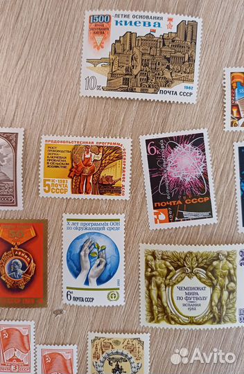 21 марка 1980е годы, разные темы