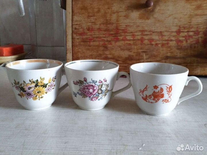 Тарелка кружка чайник Хайта