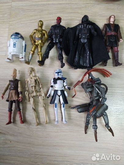 Фигурки из к/ф Звёздные войны