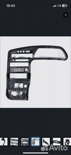 Щиток обивка панели приборов LADA Samara 2114