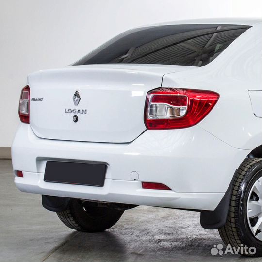 Бампер задний в цвет Renault Logan 2 (2014-2018)