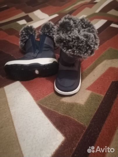Сапоги зимние детские 20 размер