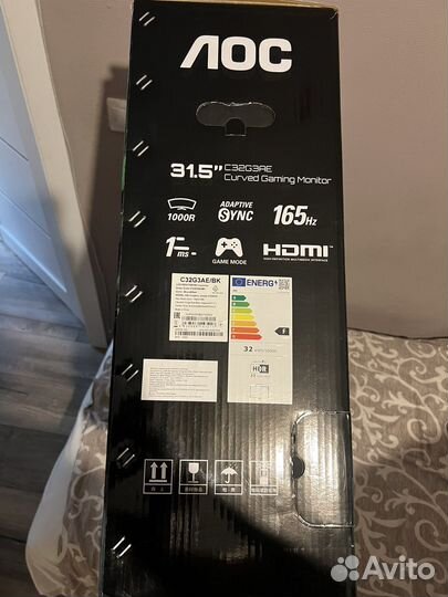 Игровой монитор AOC 165hz C32G3AE