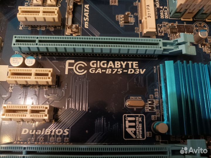 Материнская плата Gigabyte 1155