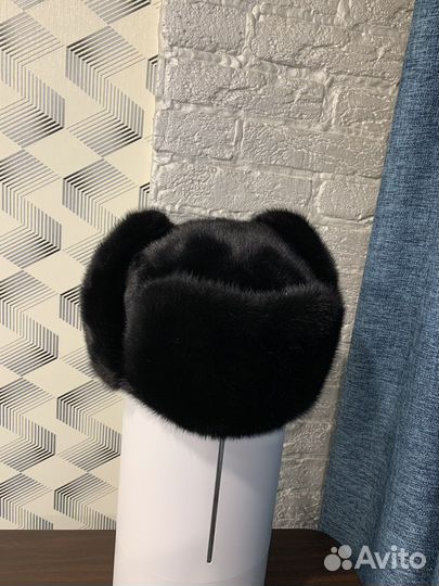 Норковая шапка мужская