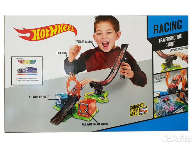 Трек Хот вилс 3093 автомойка