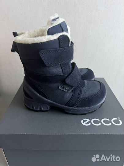 Зимние ботинки ecco