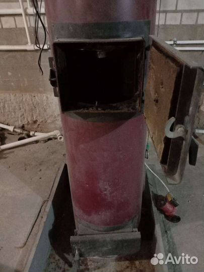 Твердотопливный котел длительного горения бу