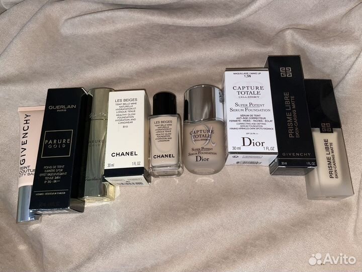 Крем тональный Chanel, Dior, Givenchy, Guerlain