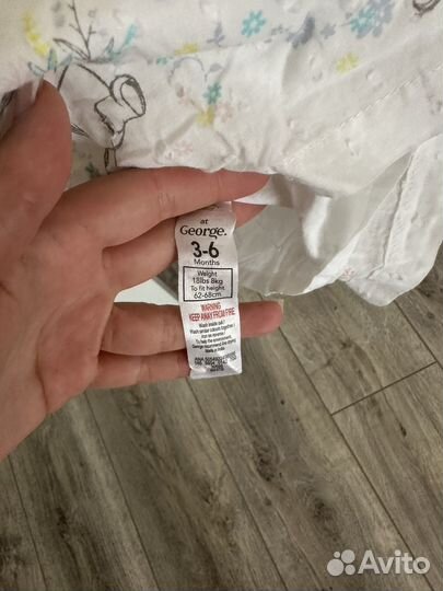 Платье для девочки 62