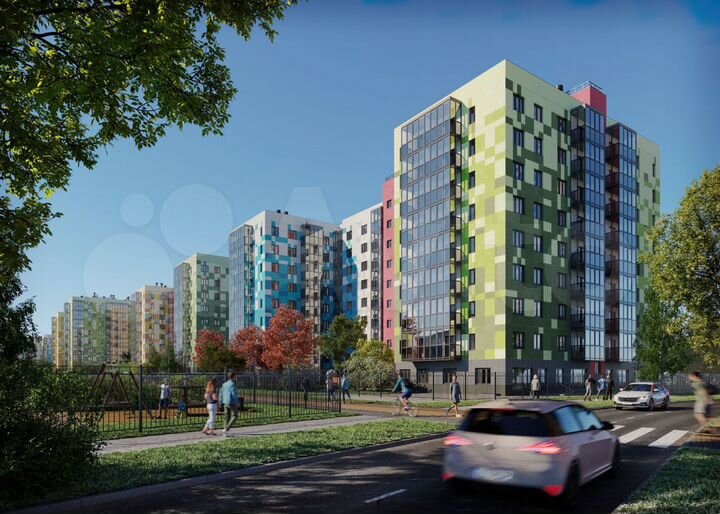 2-к. квартира, 70,6 м², 9/9 эт.