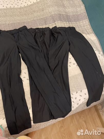 Брюки школьные для мальчика 140