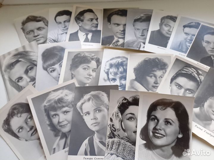 В коллекцию. Фото артистов СССР и зарубежного кино