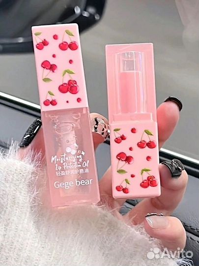 Набор для губ вишневый