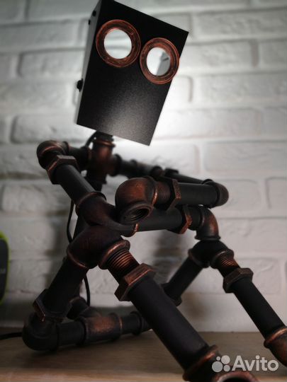 Стимпанк лампа