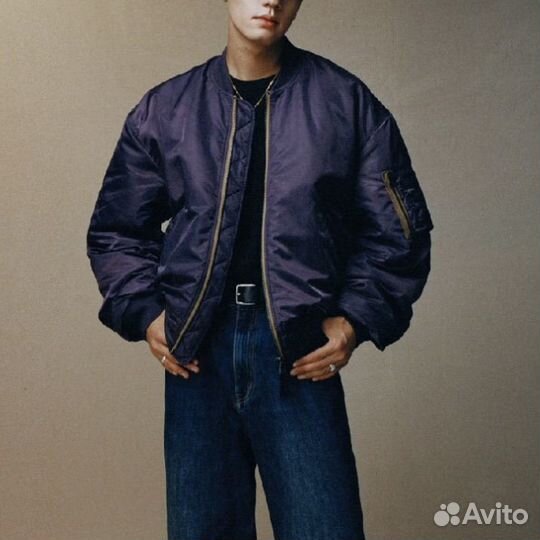 Бомбер Винтажный Оверсайз MA-1