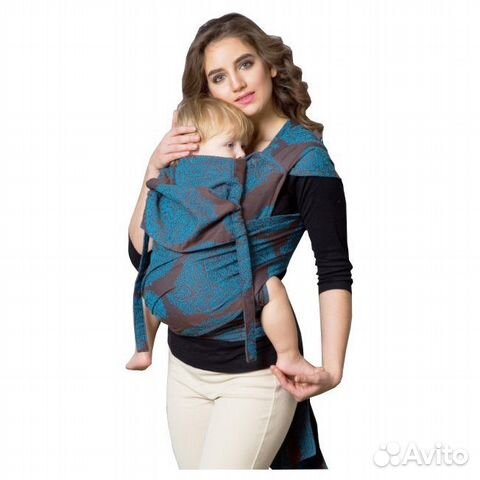 Май-слинг шарфовый от рождения