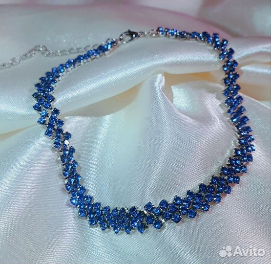 Новое ожерелье с фианитами