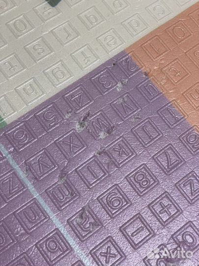 Складной детский коврик