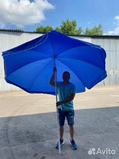 Зонт пляжный с наклоном 220
