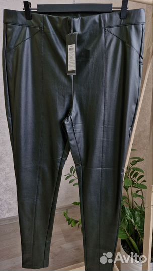 Леггинсы женские 56 Дания экокожа новые