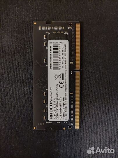 Оперативная память ddr4 4gb 2133