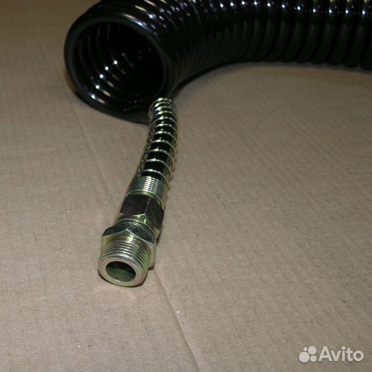 Трубопровод спиральный М22 (длина 7,5м) черный п