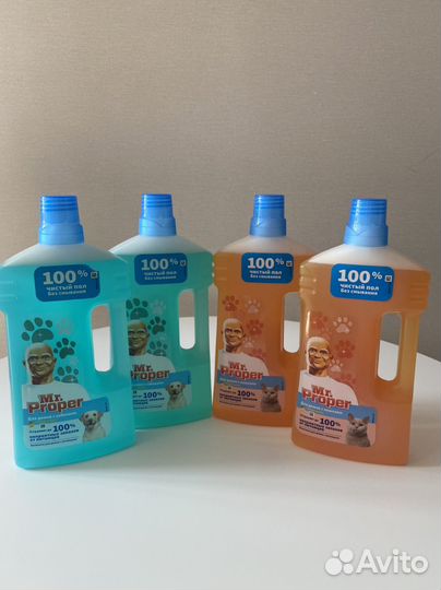 Моющая жидкость Mr. Proper