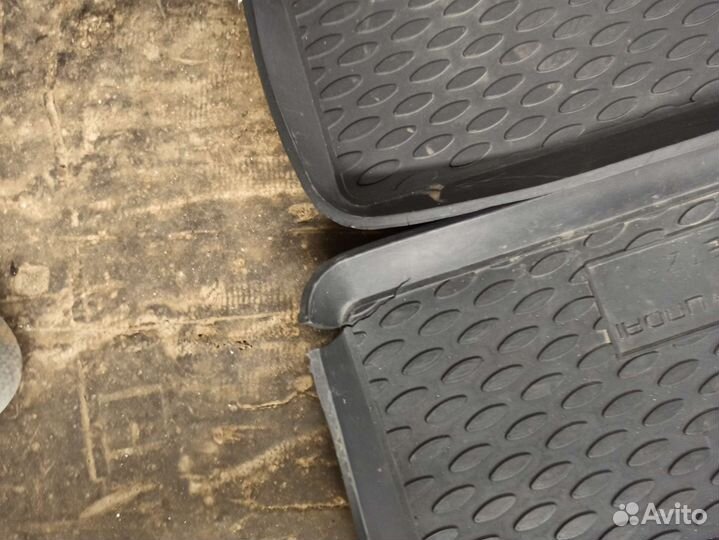 Автомобильные коврики резиновые Hyundai Getz