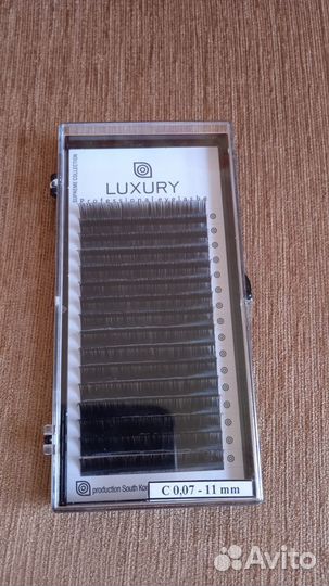 Ресницы для наращивания Luxury C 0,07 - 11mm