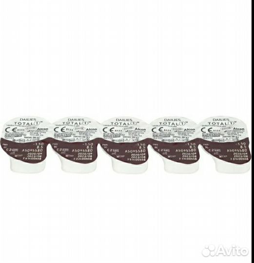 Конт. линзы Dailies Total 1 -4