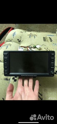 Магнитола 2 din mmcs Mitsubishi