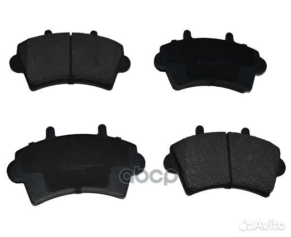 Колодки тормозные передние master II 71400 asam-SA