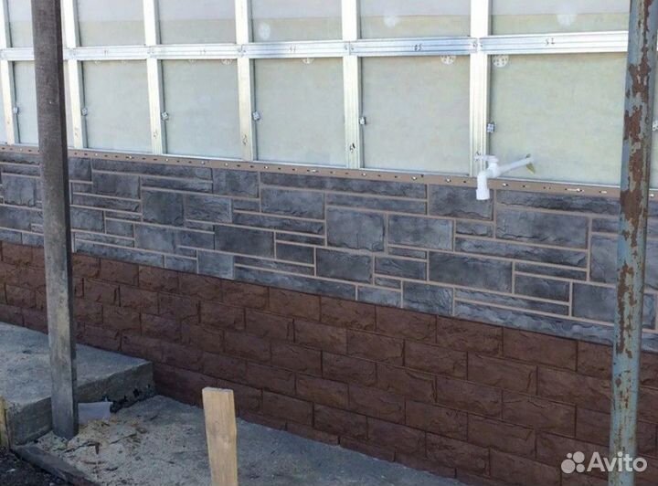 Панель цокольная под клинкерный кирпич