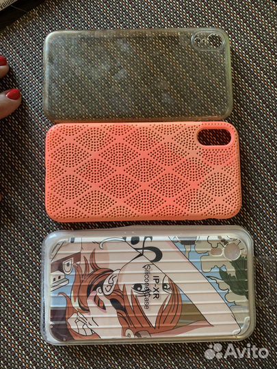 Б/у чехлы 3 шт, на iPhone XR