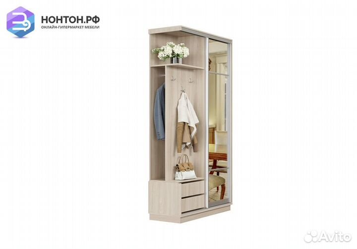 Прихожая-купе Аквила ясень шимо светлый