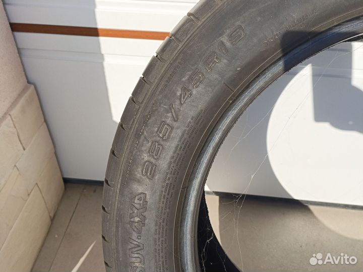 Goodyear Eagle F1 Asymmetric 255/50 R19 и 285/45 R19