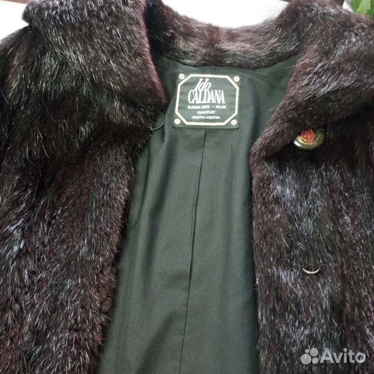 Нутриевая шуба